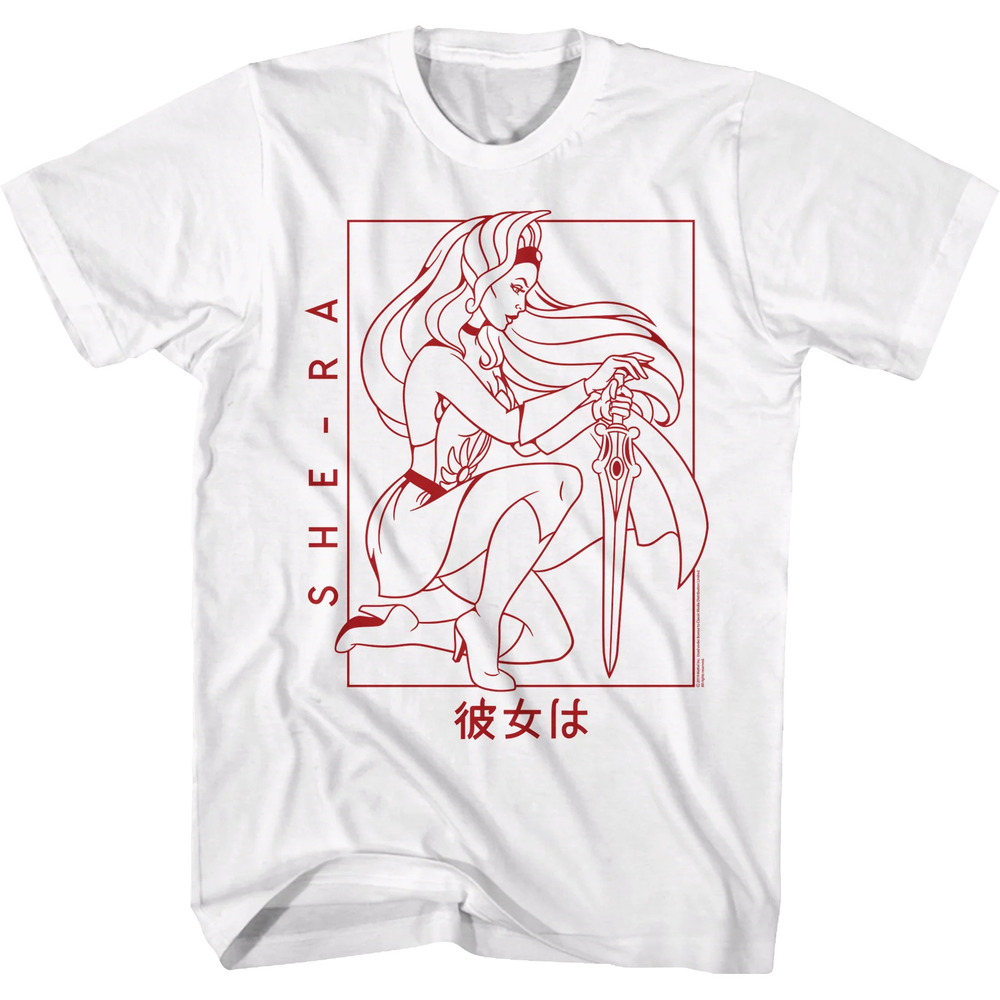 Japanese Shera Masters Of The Universe Tshirt